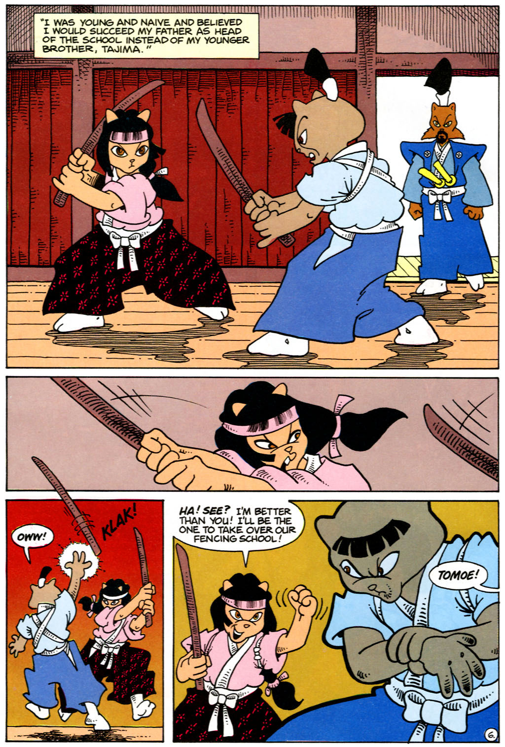 Read online Usagi Yojimbo Color Special comic -  Issue #1 - 7