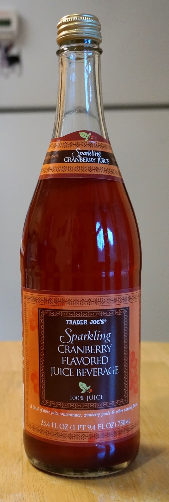 Exploring Trader Joe's Trader Joe's Sparkling Cranberry Flavored Juice