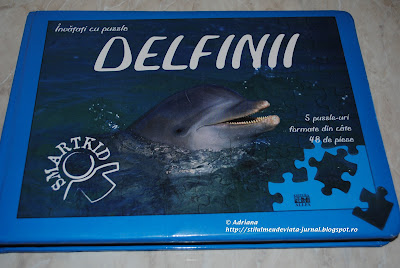 Delfinii, carti cu puzzle, editura All