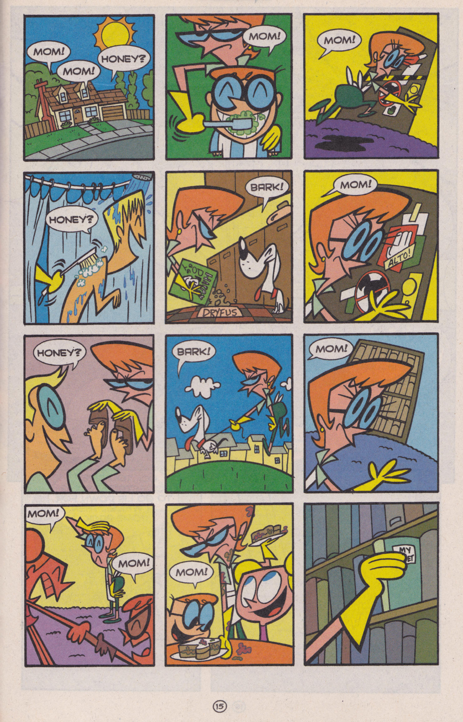 Read online Dexter's Laboratory comic -  Issue #5 - 16