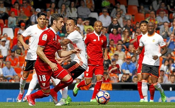 Empate entre Valencia y Sevilla (0-0)