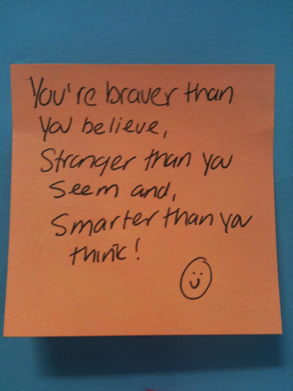 Welcome to JYHS Library: Kindness Wall - Post-it #1