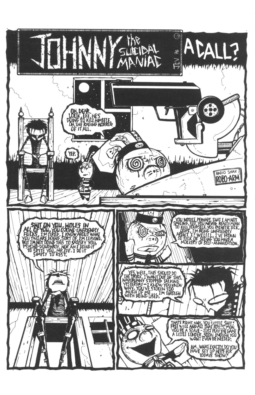 Read online Johnny the Homicidal Maniac comic -  Issue #4 - 21