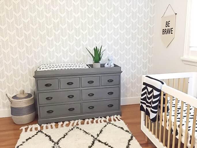 Be Brave {a completed boy nursery}