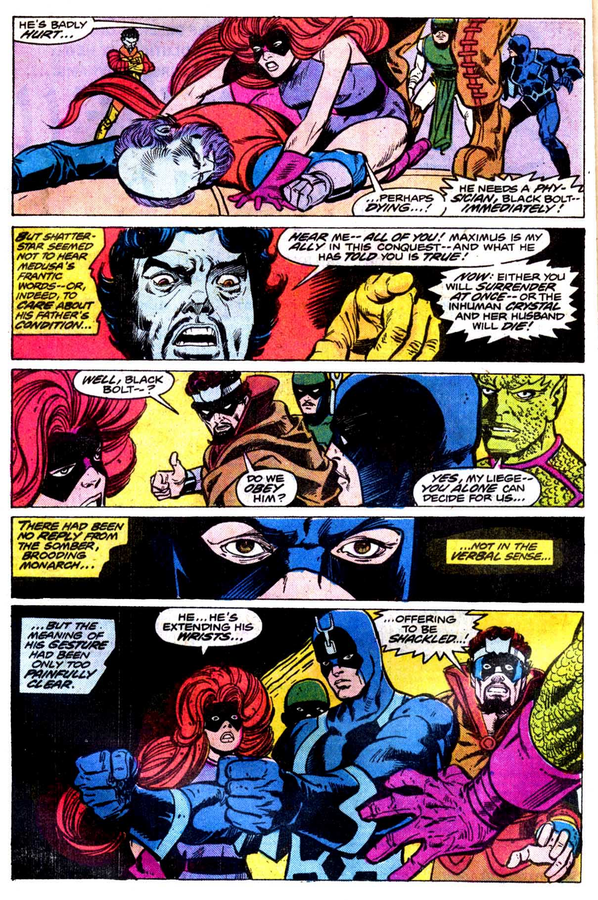 Read online Inhumans (1975) comic -  Issue #5 - 7