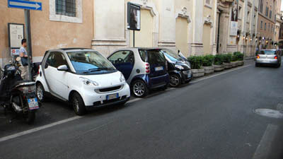 ローマ流駐車