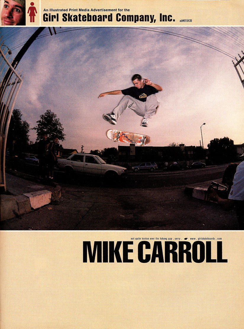 Vert Is Dead: Mike Carroll #10.