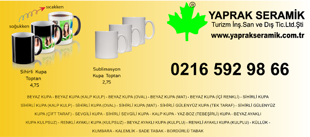 sublimasyon kupa bardak baski sihirli