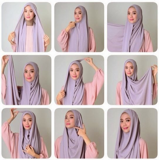 Cara Memakai Hijab Syari Hijabfest