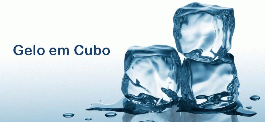 Gelo, Cubo, GELOCOM, Água filtrada