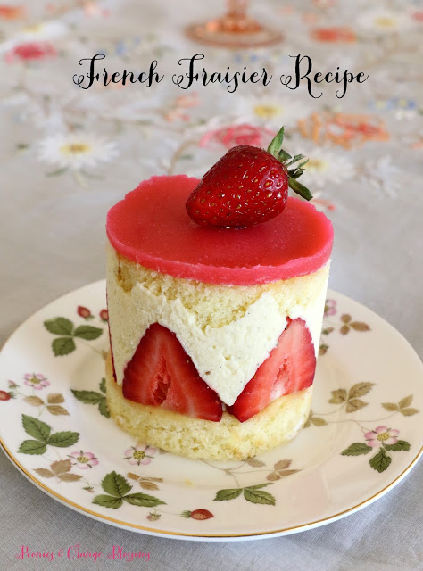 Le Fraisier-A French Strawberry Cake