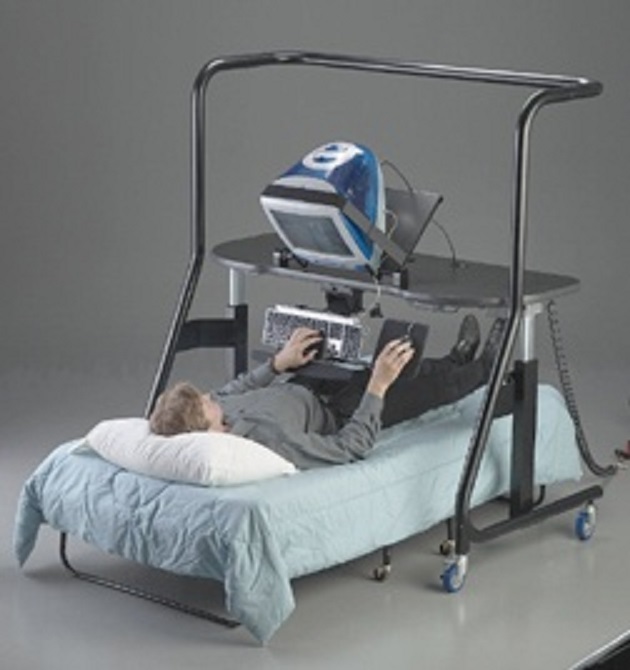 For the laziest of the lazy. However, it is a great sick bed ~