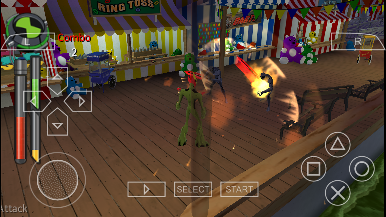 Ben 10 Alien Force PSP ISO PPSSPP Free Download - Free PSP Games