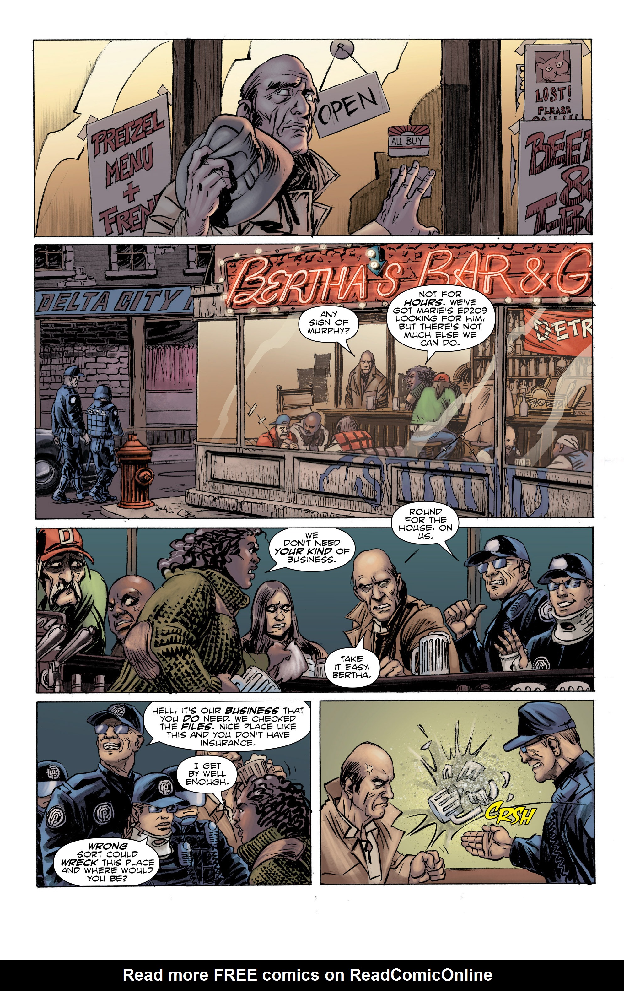 Read online Robocop: Last Stand comic -  Issue #4 - 16