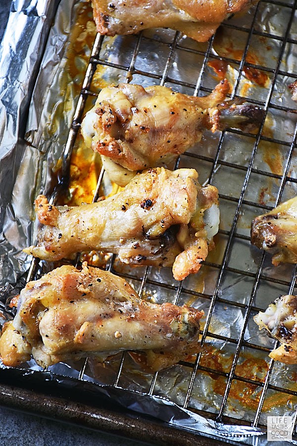 Low Carb Buffalo Wings with Sauce Life Tastes Good