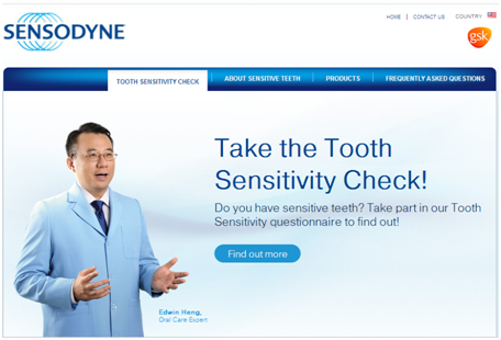 Sensodyne untuk gigi sensitif
