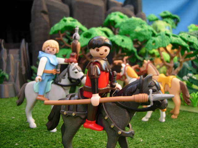 Playmobil Medieval diorama