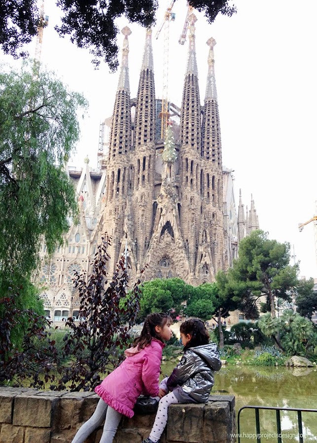 Sagrada Família con niños
