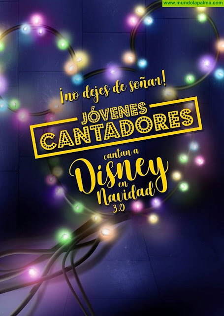 Jóvenes Cantadores cantan a Disney en Navidad en La Palma