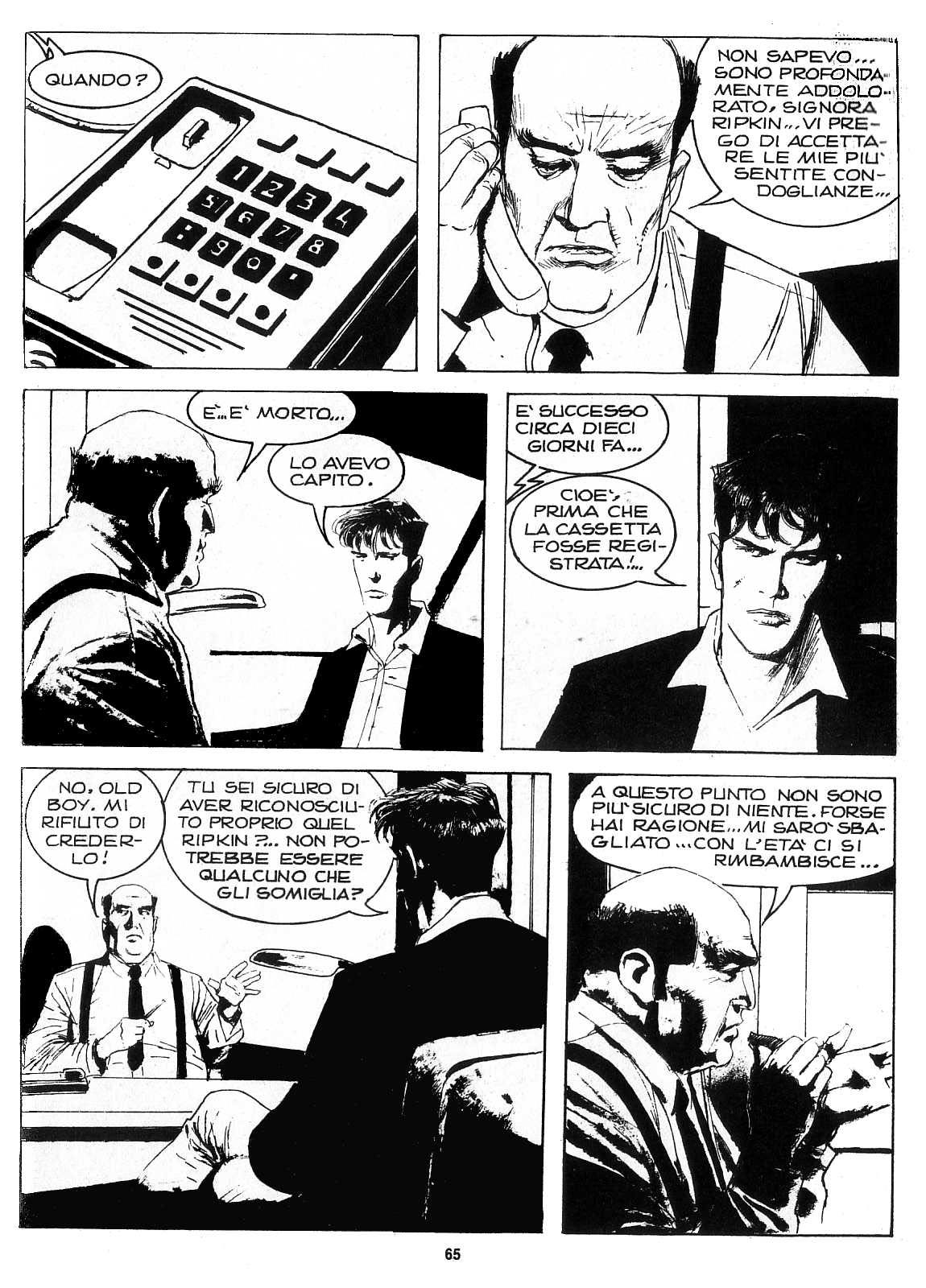 Read online Dylan Dog (1986) comic -  Issue #207 - 62