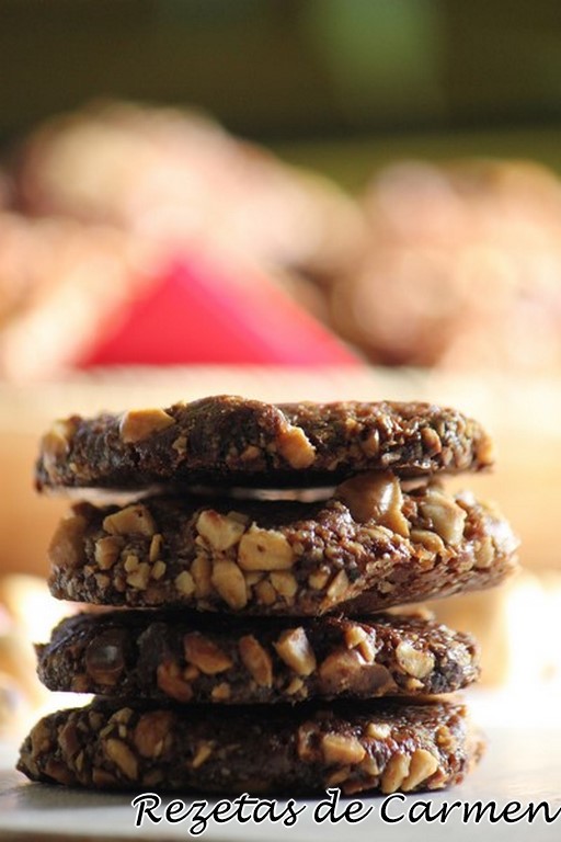 Galletas de avellanas y cafe