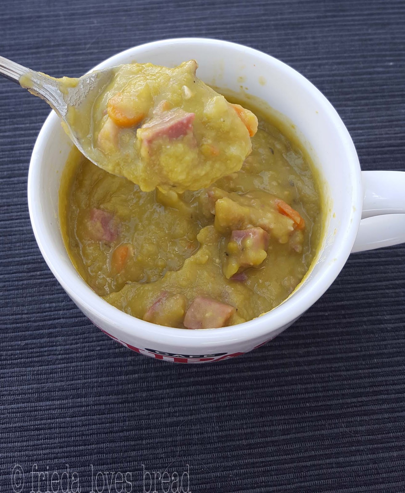 Frieda Loves Bread Split Pea & Ham Soup Pressure Cooker & Stove