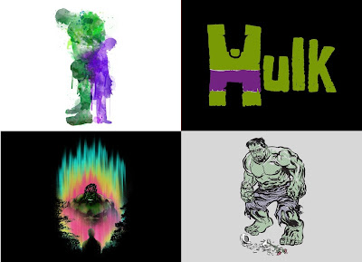 Marvel x Threadless The Incredible Hulk T-Shirt Collection - “Dr. Banner-Mr. Hulk”, “H is for Hulk!”, “Hulkward” & “Hulk Smash Vase”