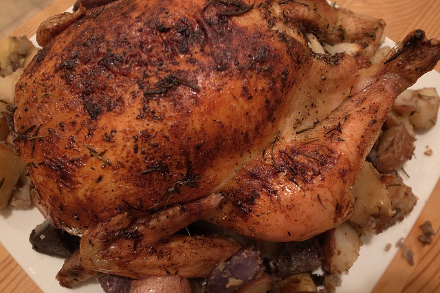 Simple and Easy Butter Roast Chicken