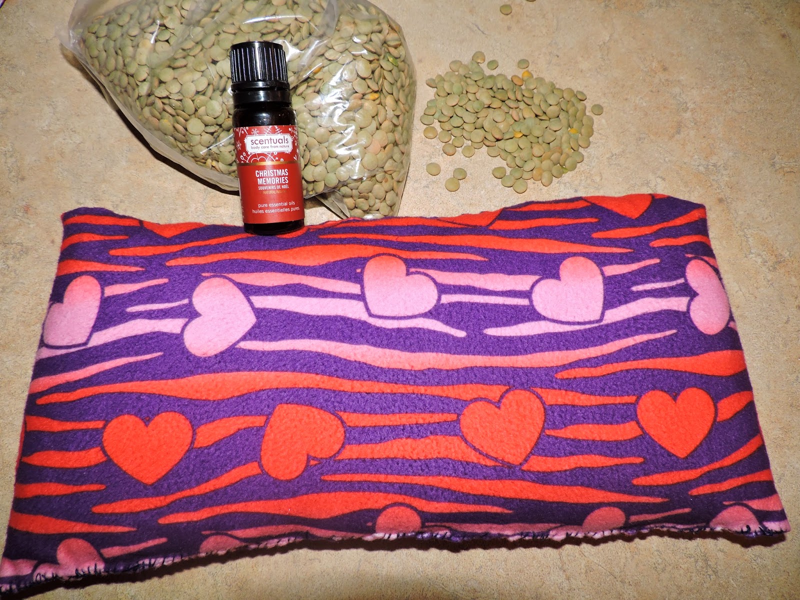 Funky Frugal Mommy DIY Valentine's Warm Packs