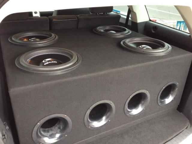 car woofer box