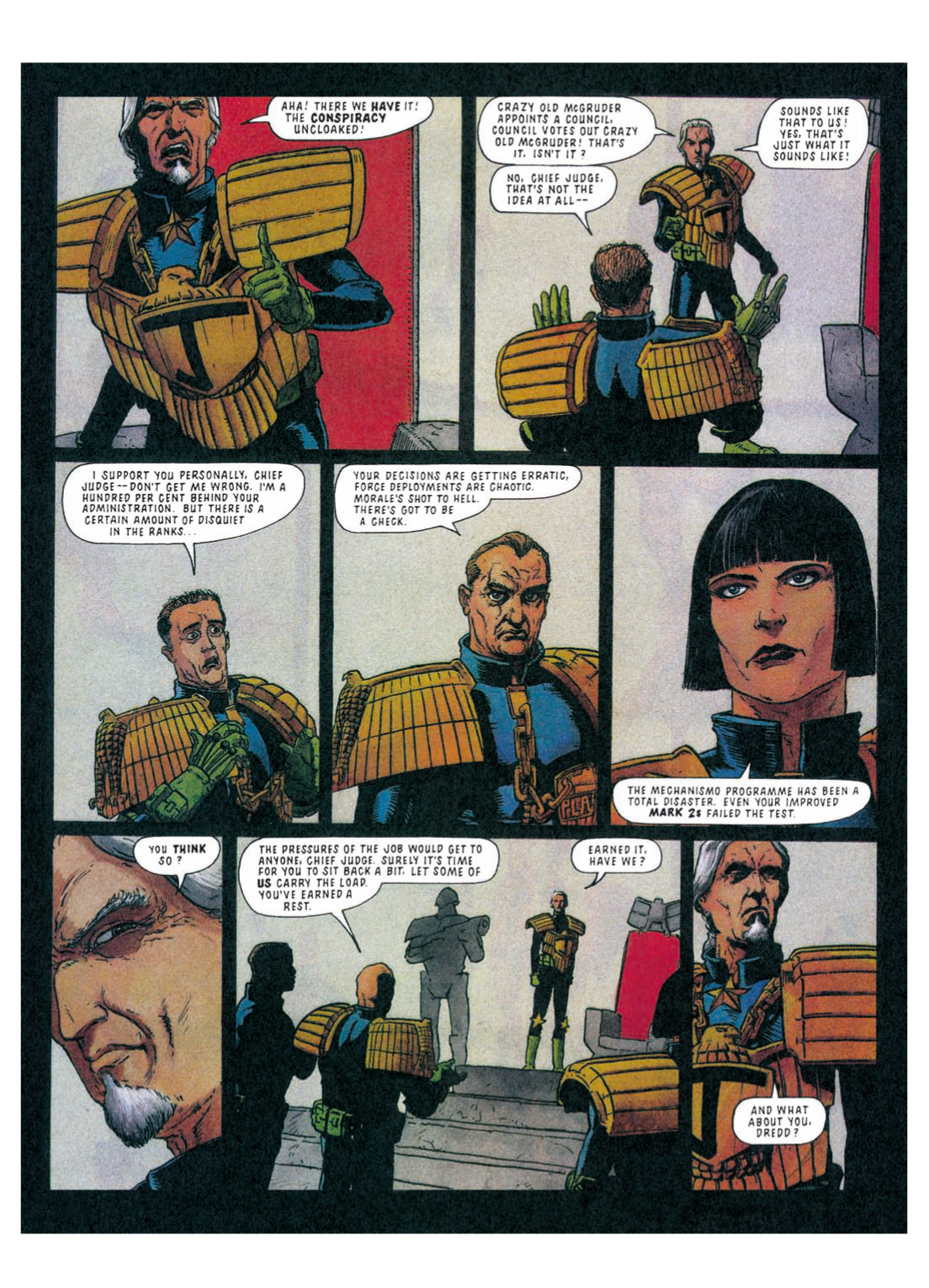Read online Judge Dredd: The Complete Case Files comic -  Issue # TPB 21 - 128