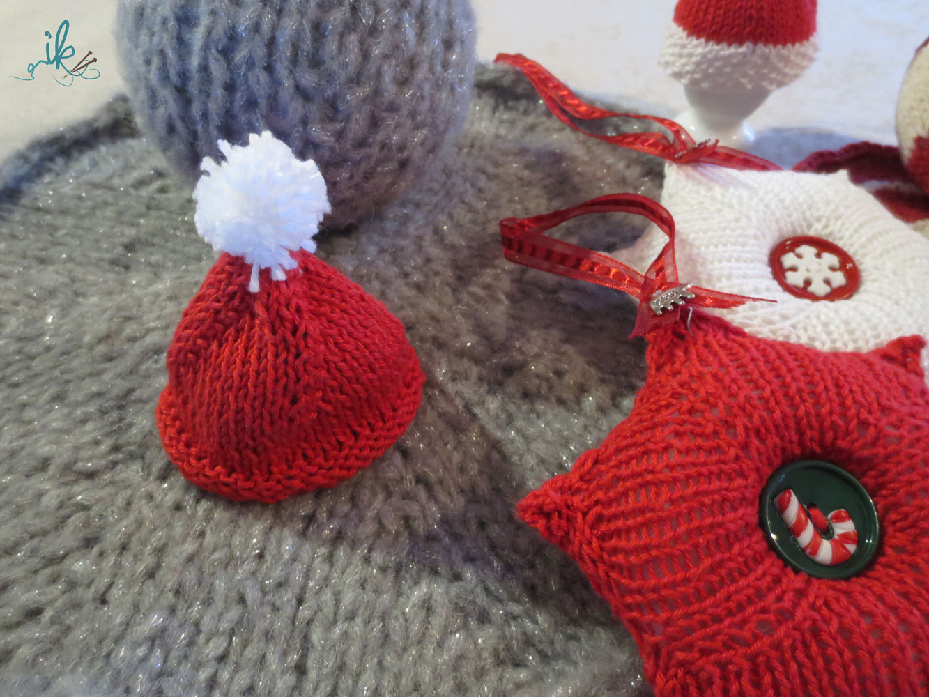 Weihnachtsdeko stricken