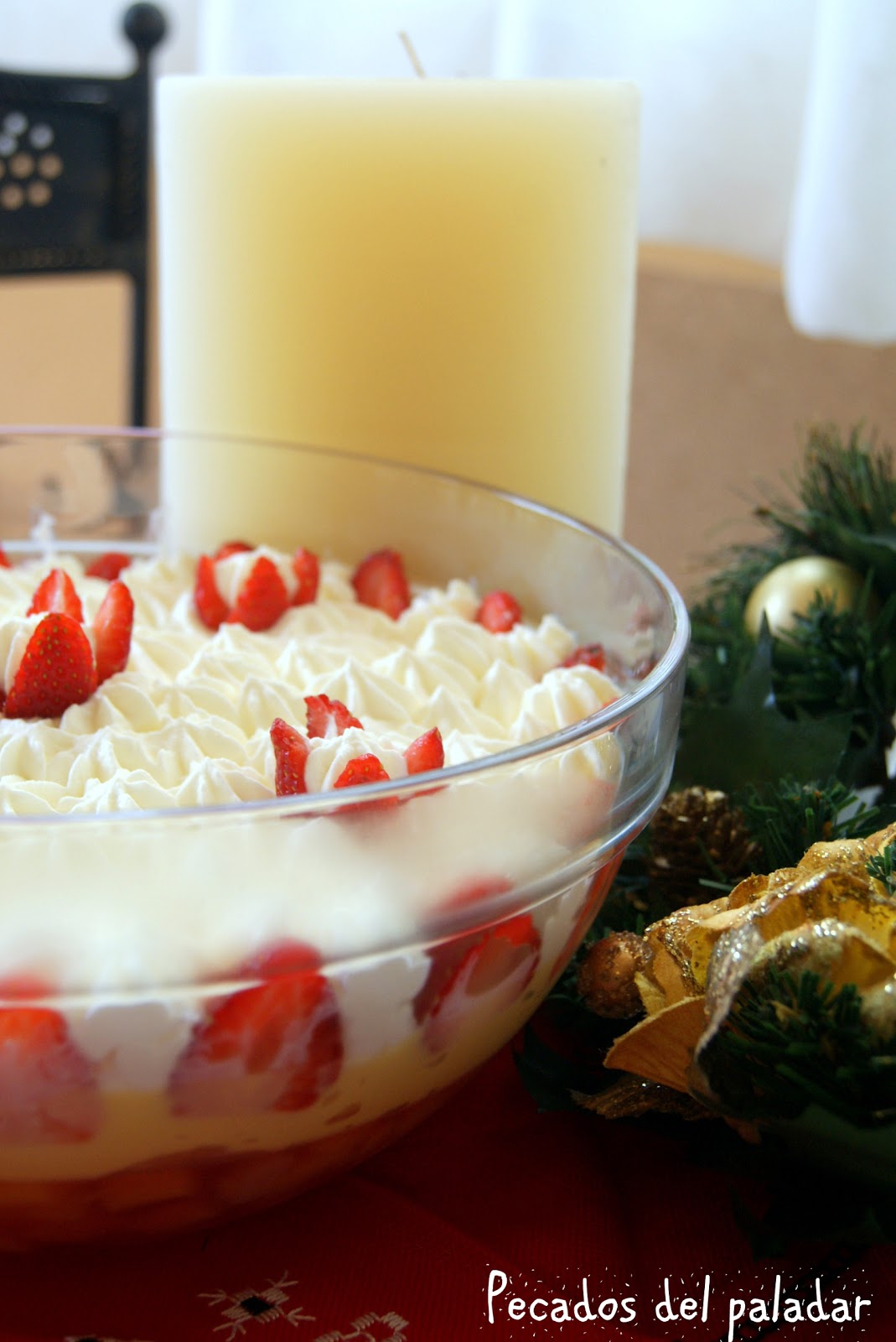 Pecados del paladar: TRIFLÉ (POSTRE INGLÉS)