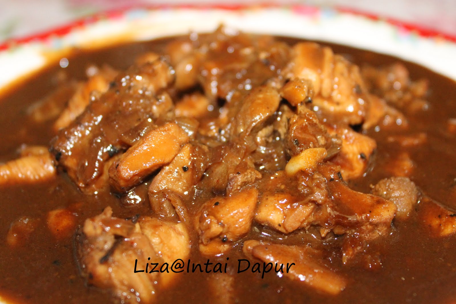INTAI DAPUR: Ayam Goreng Bersos BBQ.sedapnyaaa