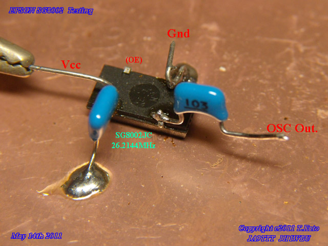 Radio Experimenter's Blog: 【部品】Programmable X-tal OSC