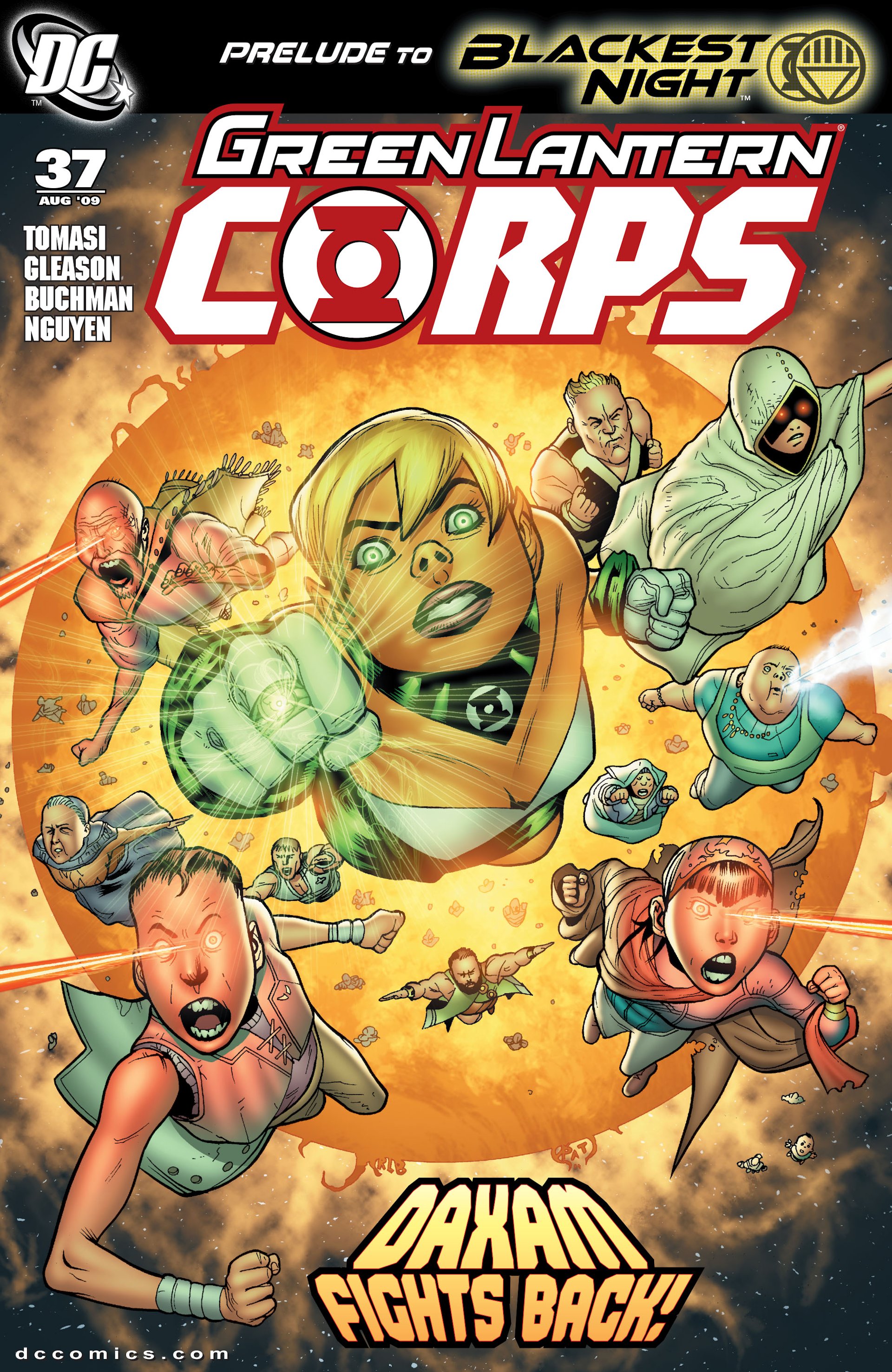 Read online Green Lantern Corps (2006) comic -  Issue #37 - 1