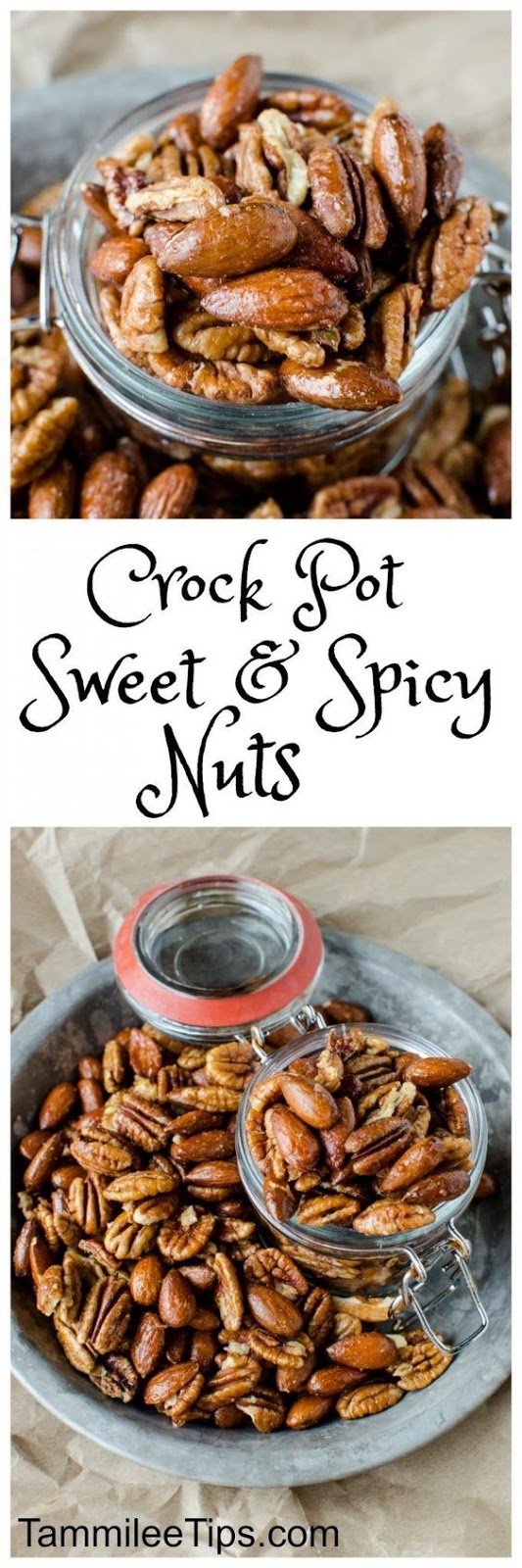 THE MOST SLOW COOKER CROCK POT SWEET AND SPICY NUTS RECIPES