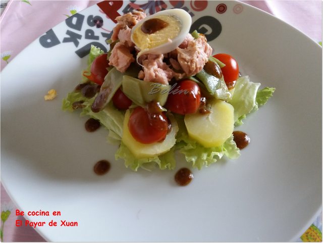 Ensalada De Patata, Judías Verdes Y Bonito
