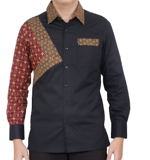 Model Kemeja Batik Pria Lengan Panjang