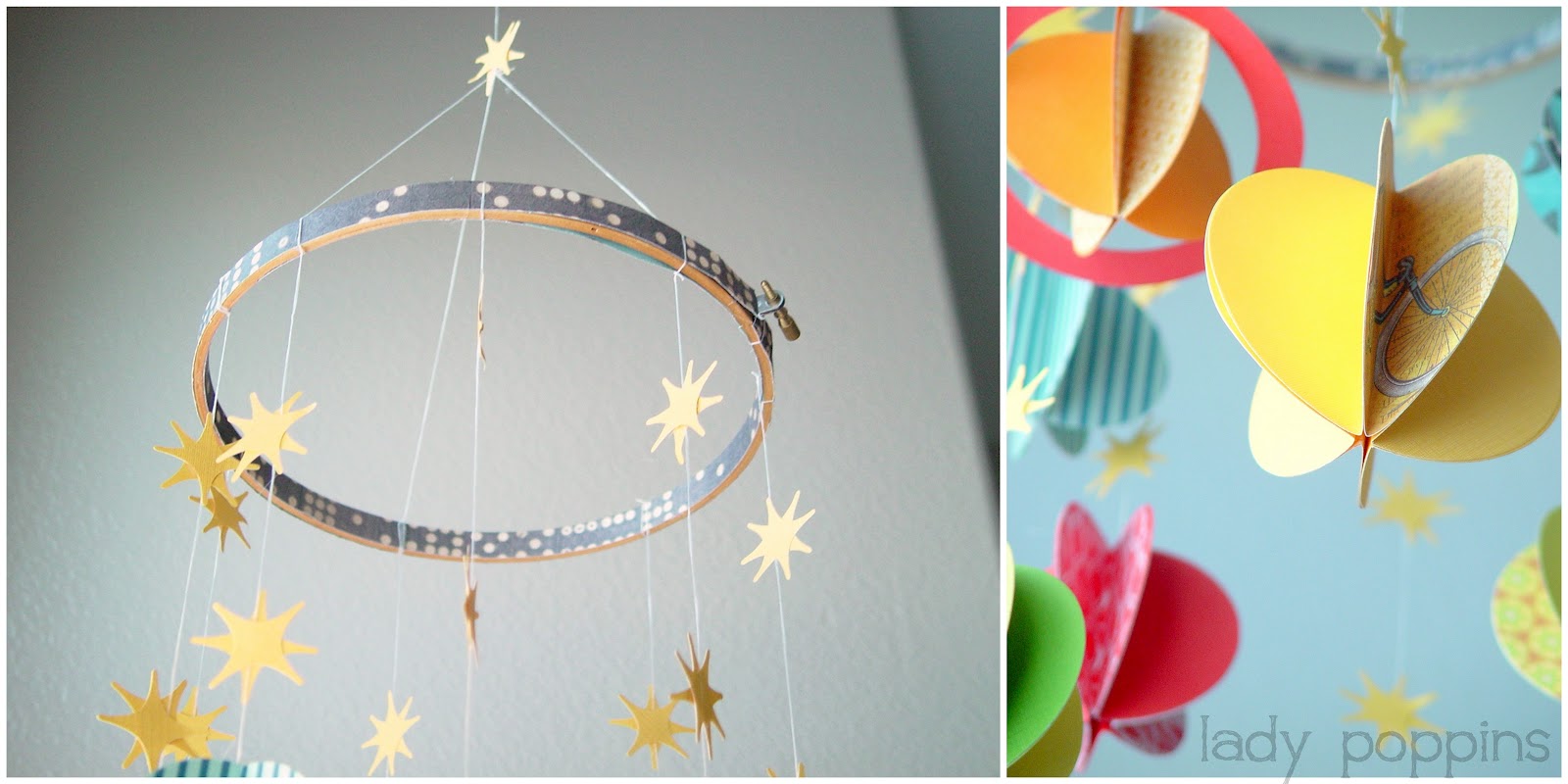 Lady Poppins DIY Solar System Mobile
