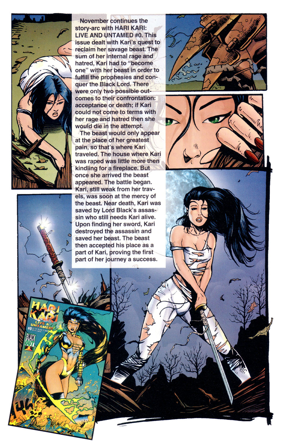 Read online Hari Kari: Bloodshed comic -  Issue # Full - 27