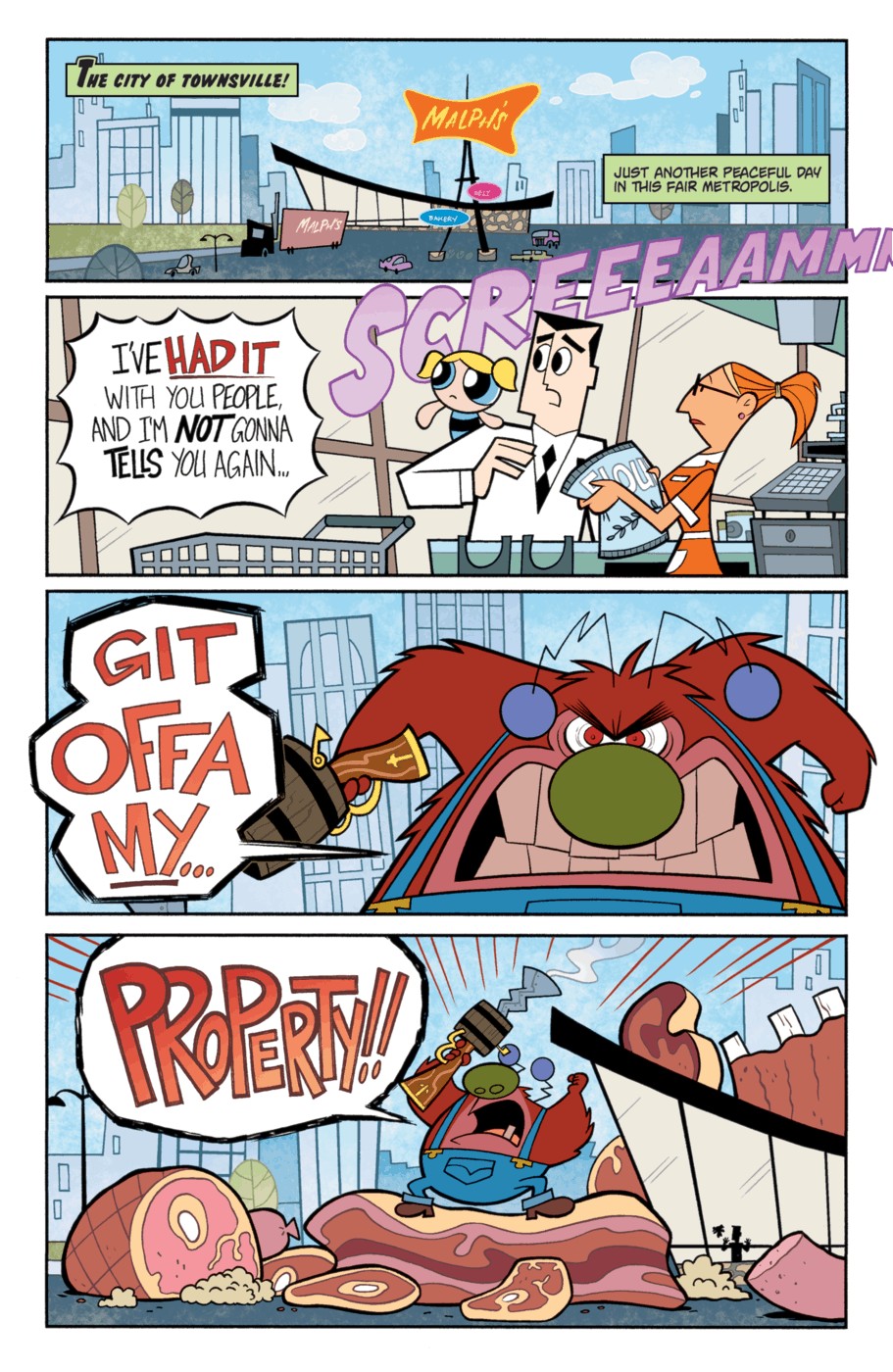 Read online Powerpuff Girls (2013) comic -  Issue #5 - 3