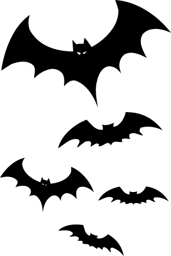 free halloween clipart bats - photo #25