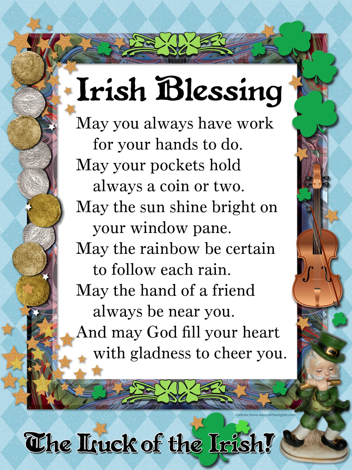 * Nubia_group Inspiration *: Sharing Irish Blessings (from 