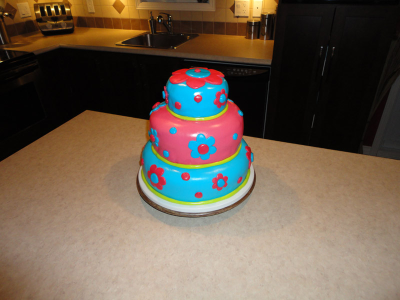 Les gâteaux de LG Gâteaux trois étages!