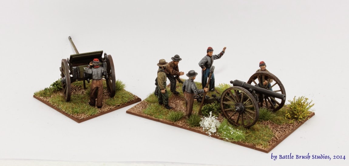 Perry Miniatures American Civil War Artillery Crew Sprue 
