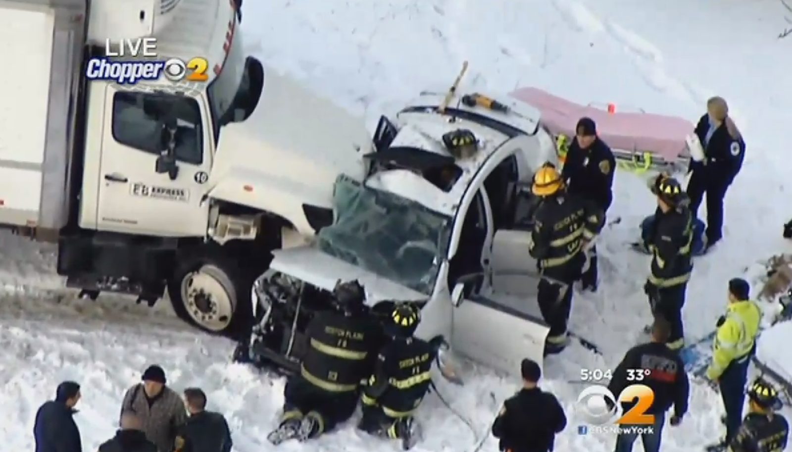 MEC&F Expert Engineers MULTIVEHICLE CRASH ON ROUTE 22 IN SCOTCH PLAINS, N.J. ONE CAR WAS