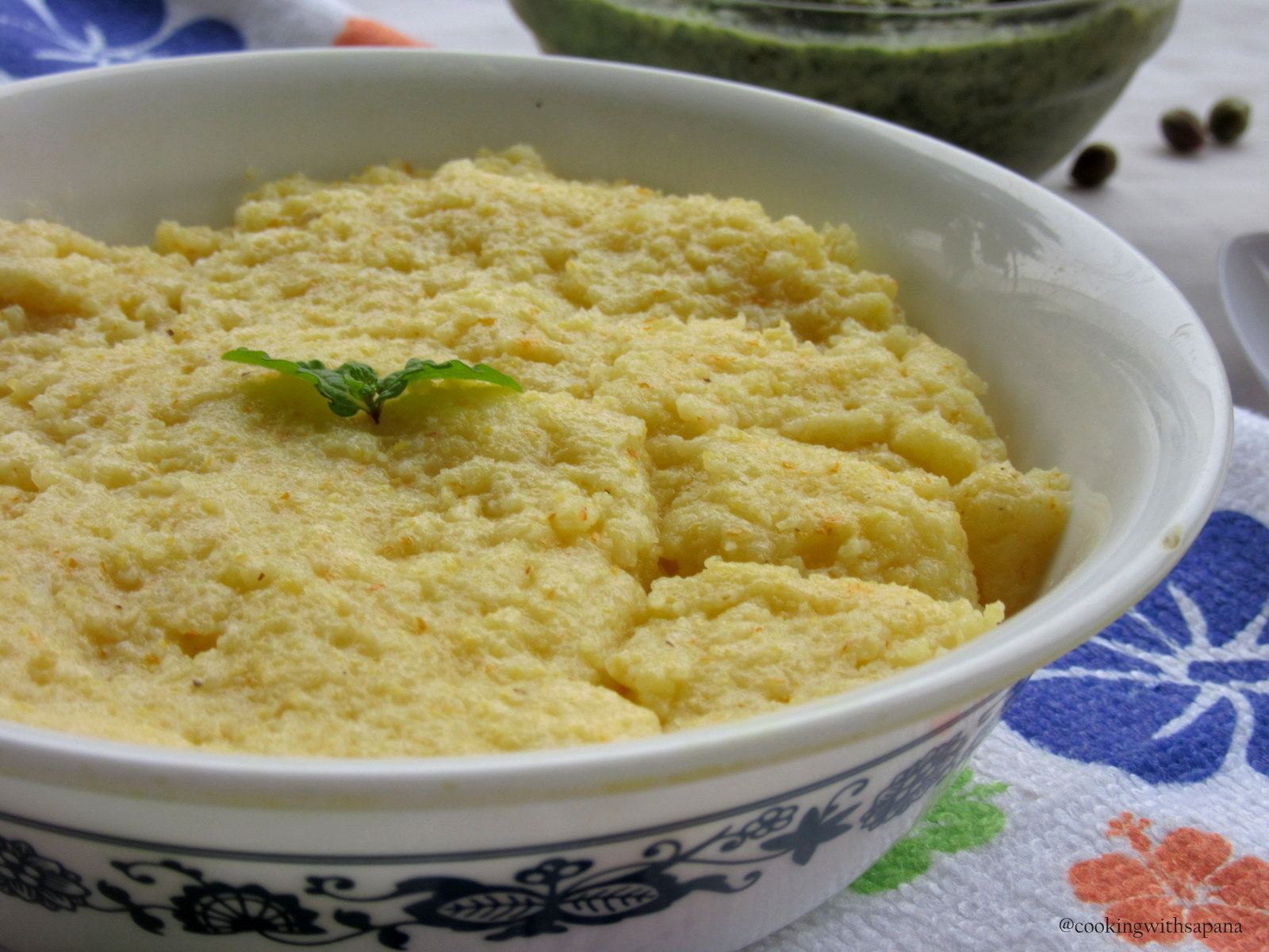 Basic Polenta Cooking With Sapana