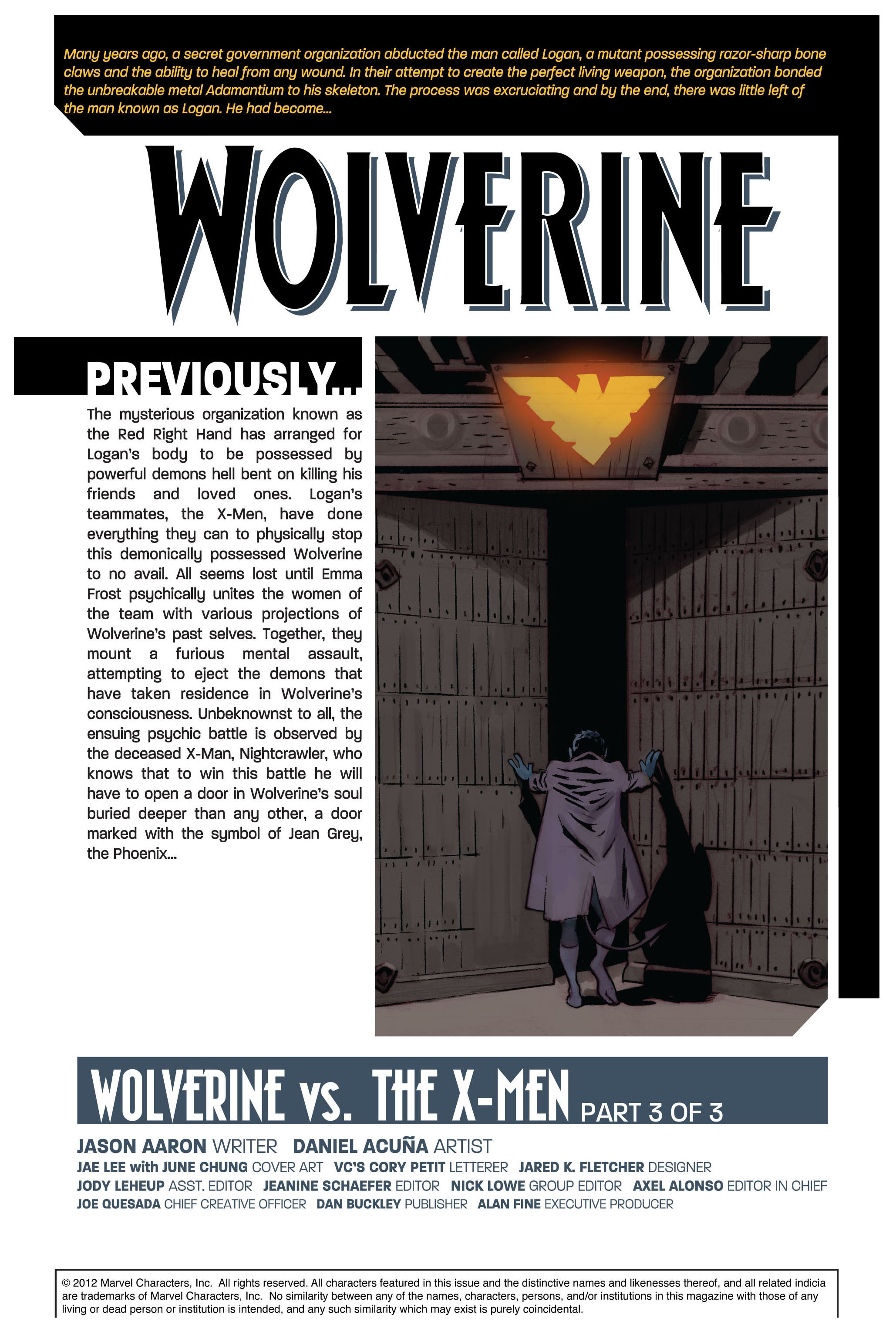 Wolverine (2010) issue 8 - Page 2