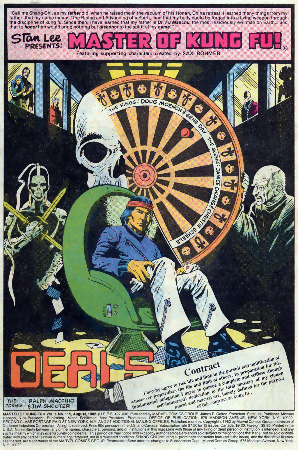 Read online Master of Kung Fu (1974) comic -  Issue #115 - 2